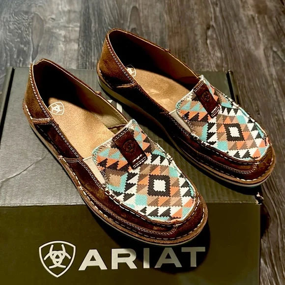 Ariat Geo Print Cruiser Slip On Shoes 10032626 Ariat Women main image 4